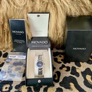 MOVADO SE 0605873 woman’s luxury diamond watch